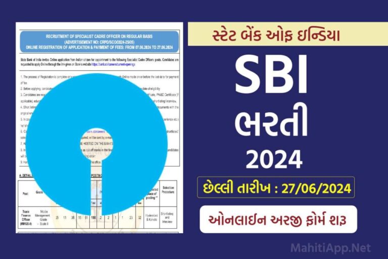 SBI Requirements 2024 MaruGujaratBharti.in